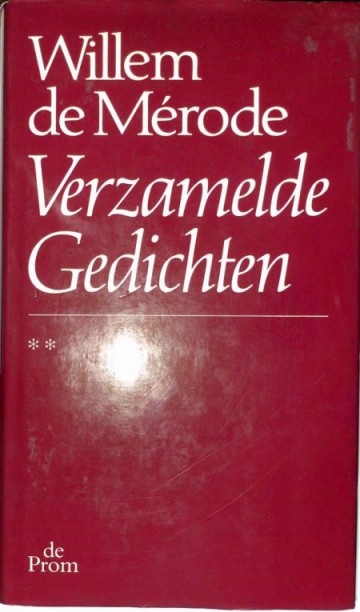 Verzamelde gedichten - Willem de Mérode