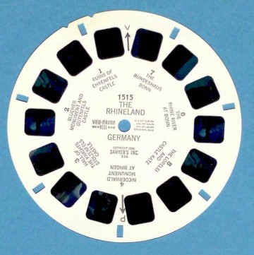 Viewmaster schijf - The Rhineland 1515