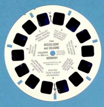 Viewmaster schijf - Dusseldorf and Cologne 1568