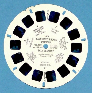 Viewmaster schijf - Sans Souci Palace Potsdam 1573