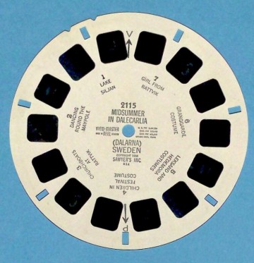 Viewmaster schijf - Midsummer in Dalecarlia 2115
