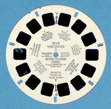 Viewmaster schijf - Vancouver II 311-B