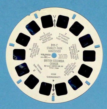 Viewmaster schijf - Stanley Park Vancouver 311-C