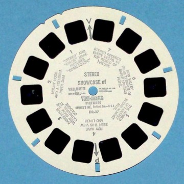 Viewmaster schijf - Stereo showcase of Viewmaster pictures DR-37